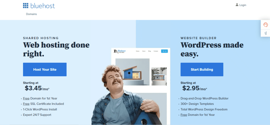 Bluehost Web Hosting Affiliate Program