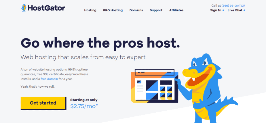 hostgator web hosting