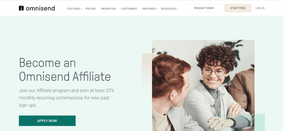 omnisend email marketing affiliate programs