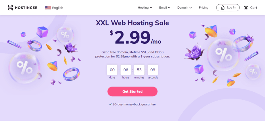 hostinger web hosting
