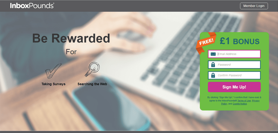 inboxpounds ptc website