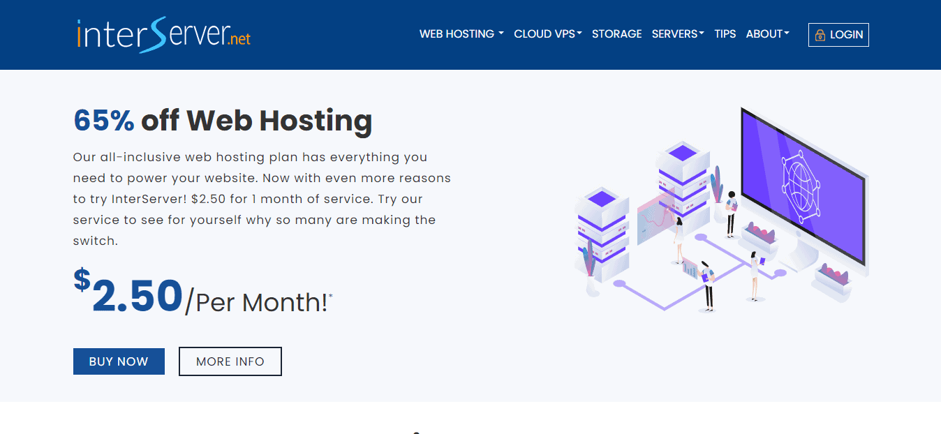 interserver web hosting