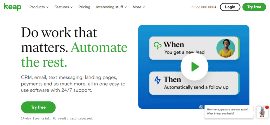 keap high paying affiliate programs