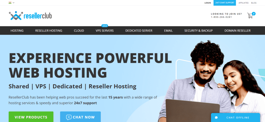 resellerclub web hosting