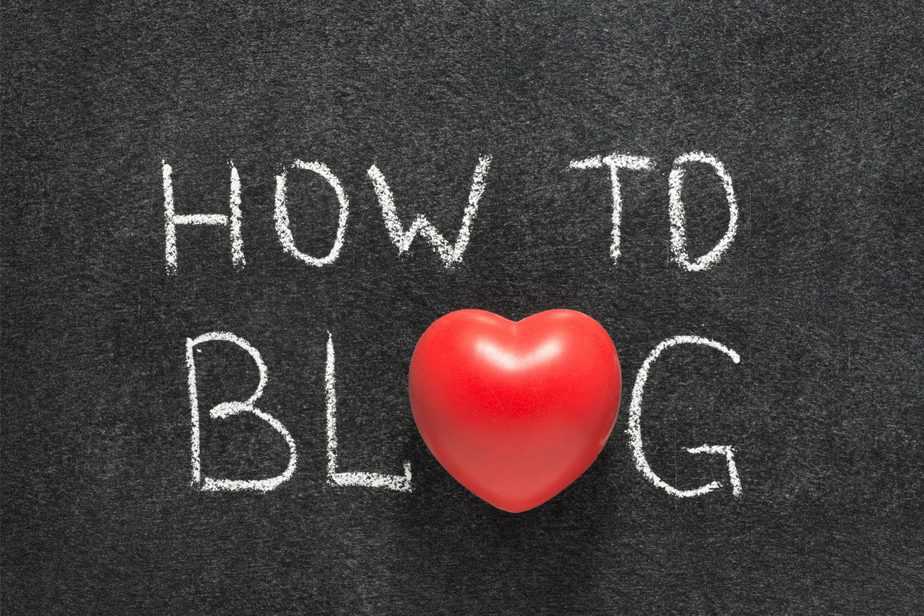 how to blog