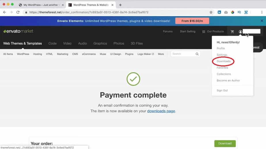 start a wordpress blog