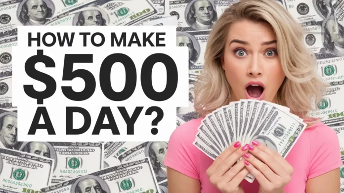 How To Make $500 A Day?