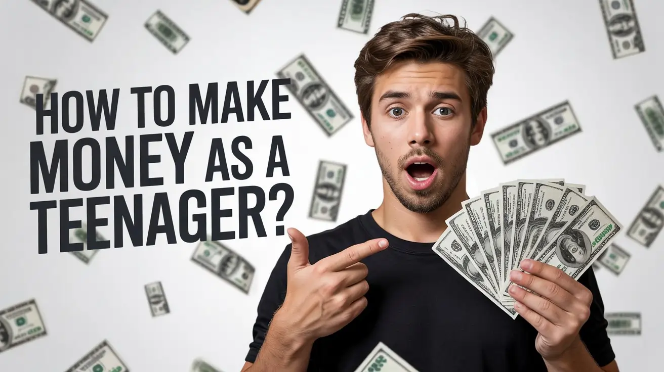 How To Earn Money As A Teenager?