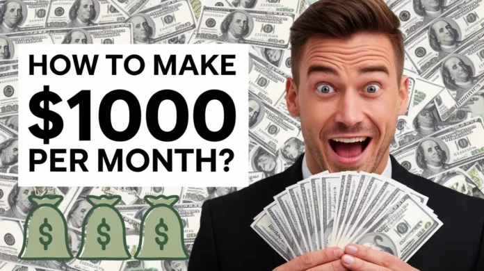How To Make $1000 Per Month?
