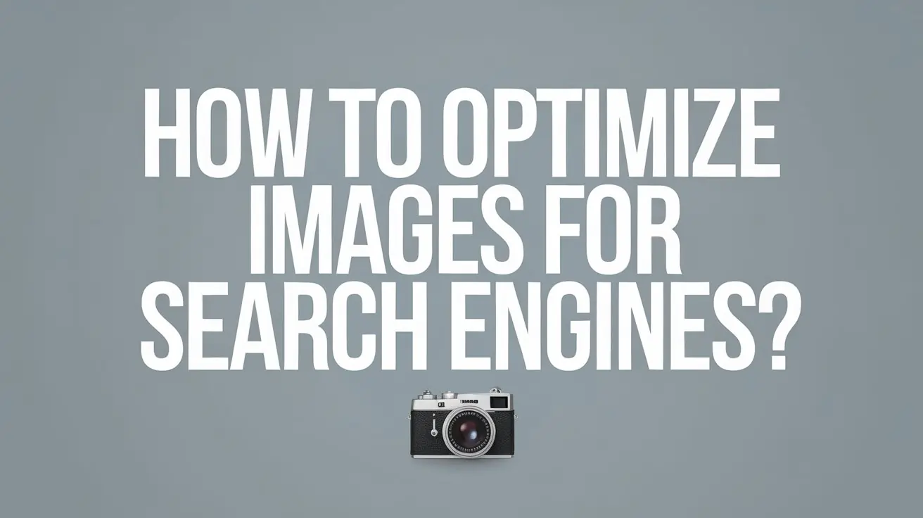 How To Optimize Images For Search Engines?