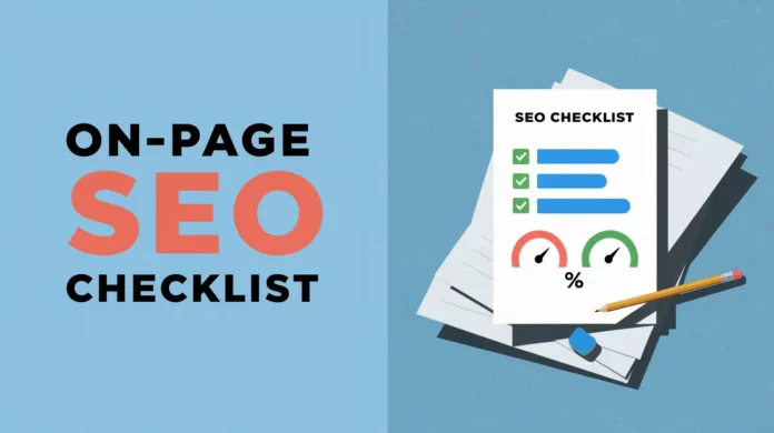 On-Page SEO Checklist