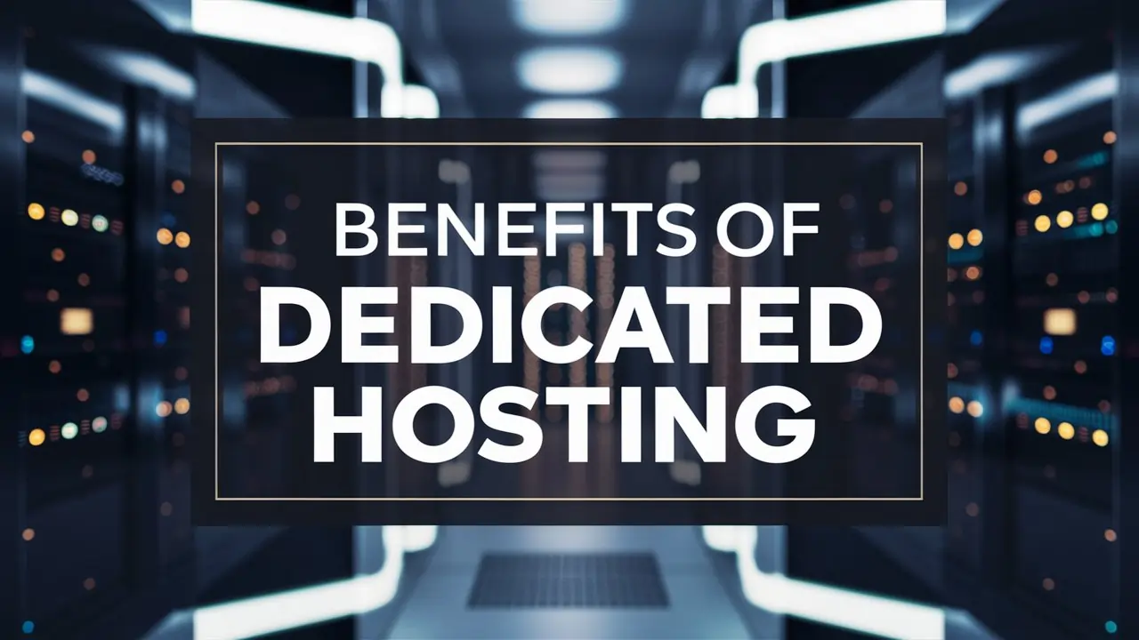 Benefits Of Dedicated Hosting