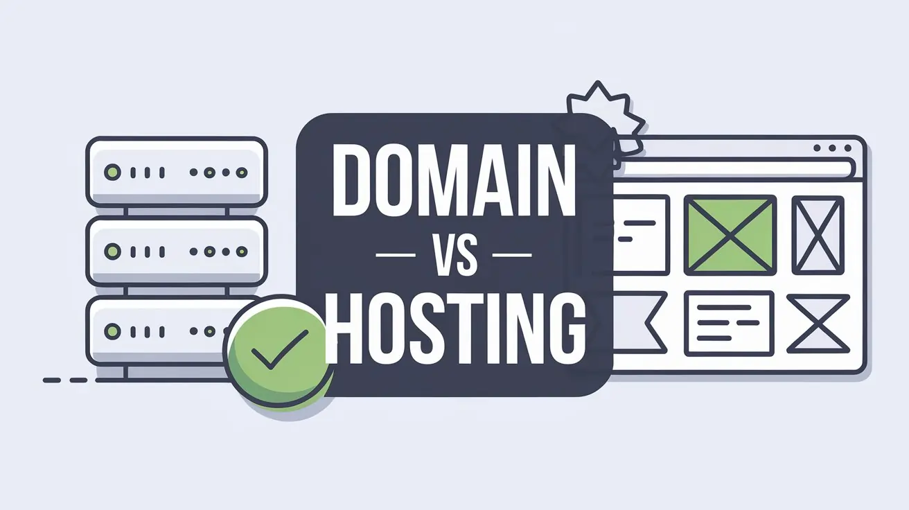 What Are The Differences Between Web Hosting And Domain Name?