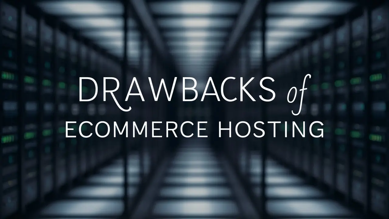 Drawbacks Of Ecommerce Hosting