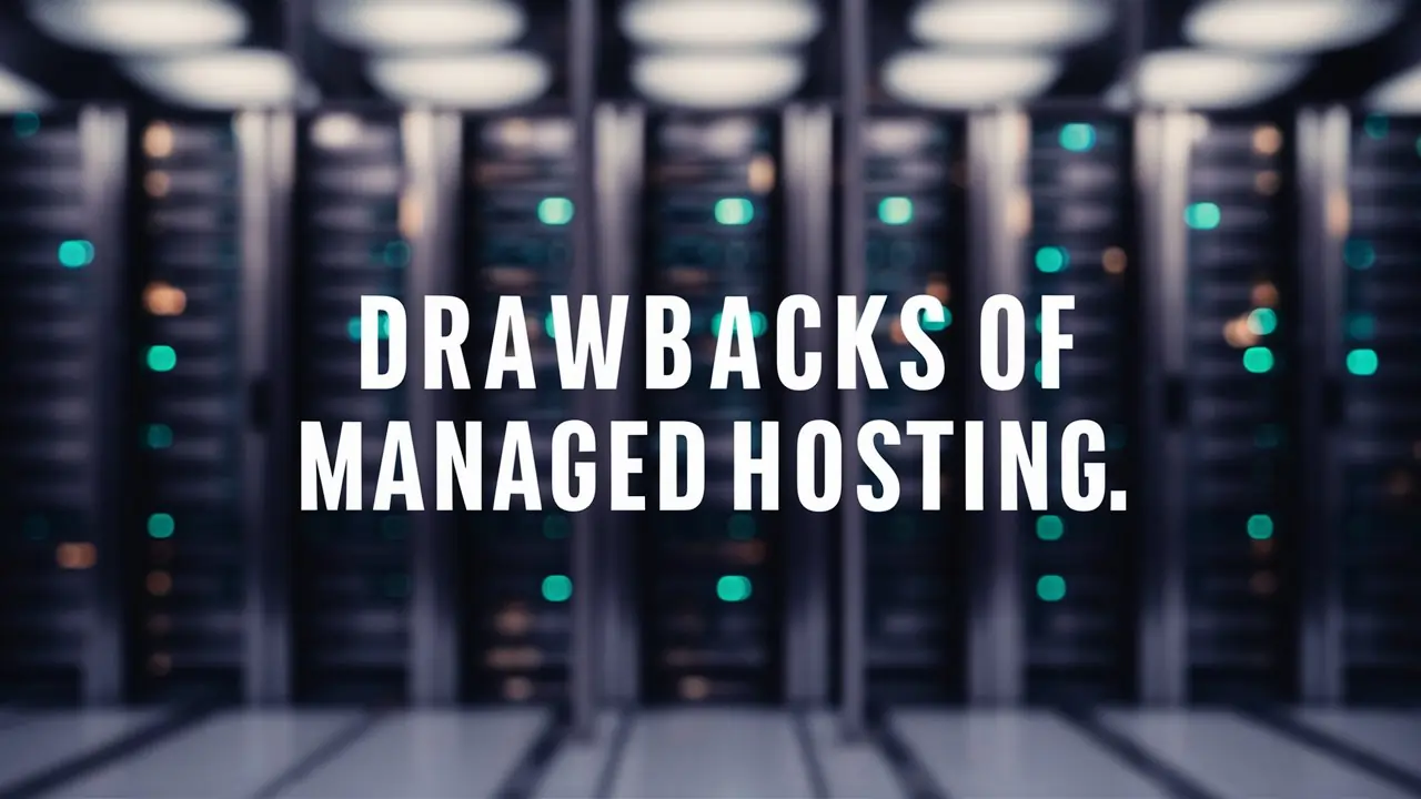 Drawbacks Of Managed Hosting