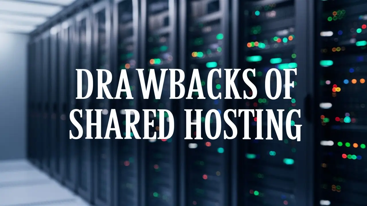 Drawbacks Of Shared Hosting
