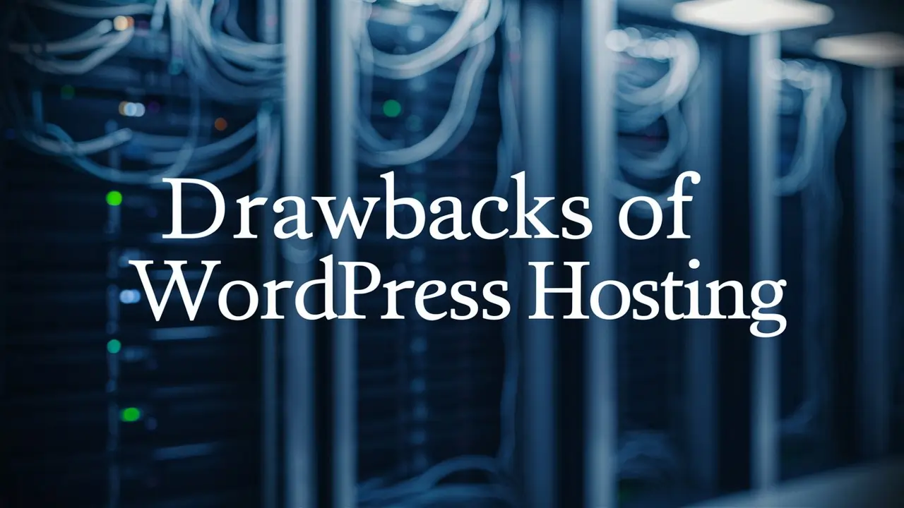 Drawbacks Of WordPress Hosting