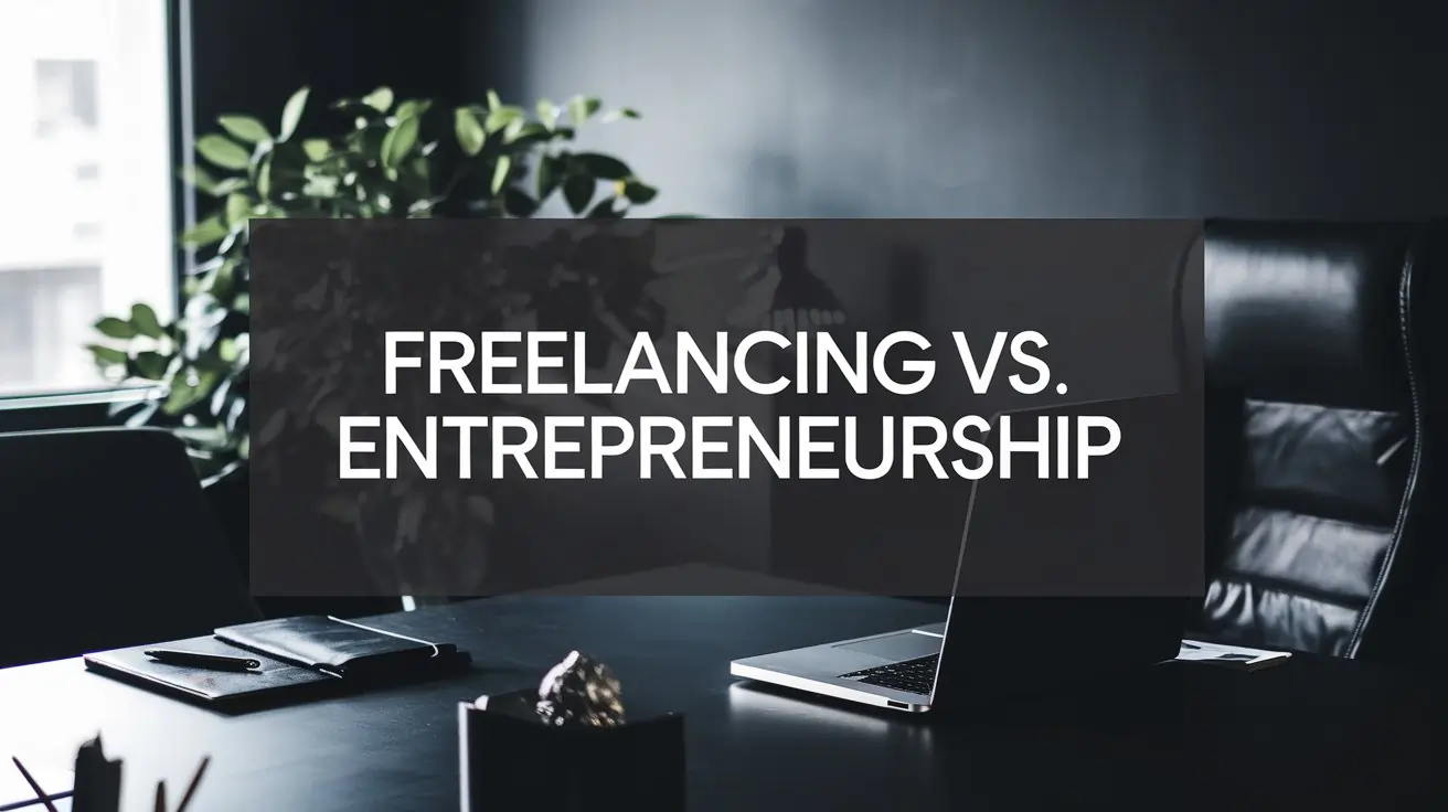What's The Difference between Freelancing and Entrepreneurship?