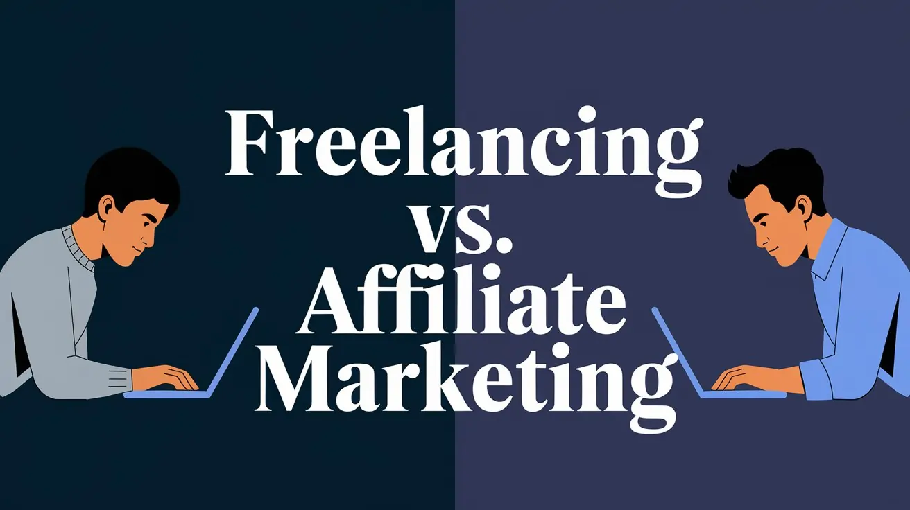 What's the difference between Freelancing and Affiliate Marketing?