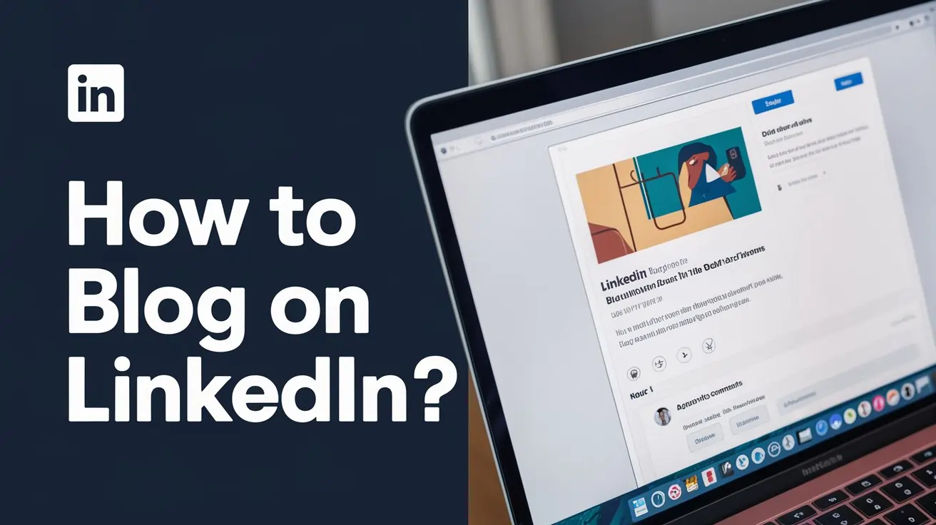 blogging on LinkedIn